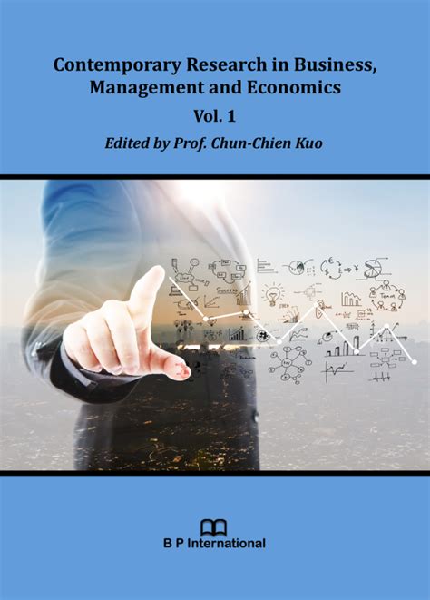 Contemporary Research In Business Management And Economics Vol 1