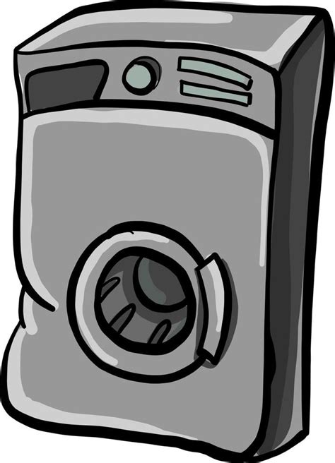 Washing Machine Illustration Vector On White Background 13494219 Vector Art At Vecteezy