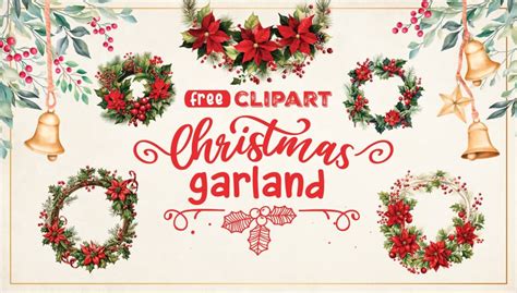 Christmas Garland Clipart - World of Printables