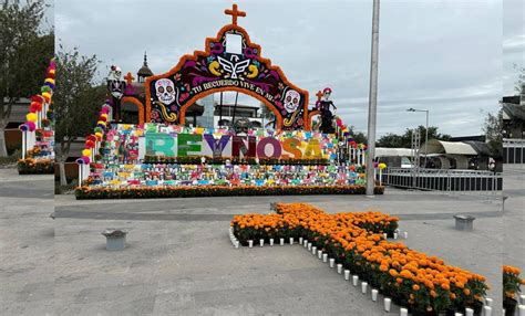 Instalan Monumental Altar De D A De Muertos En Reynosa