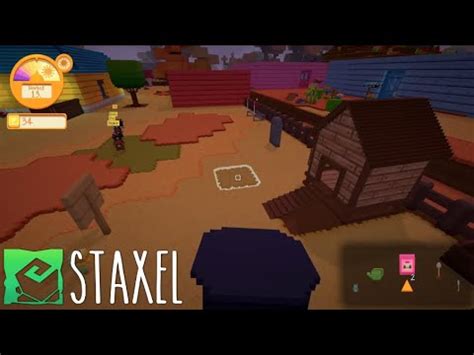 Lets Play Staxel 03 Snackbar hat geöffnet liebe Hühner YouTube