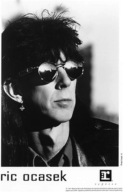 Ric Ocasek Vintage Concert Photo Promo Print 1991 At Wolfgangs