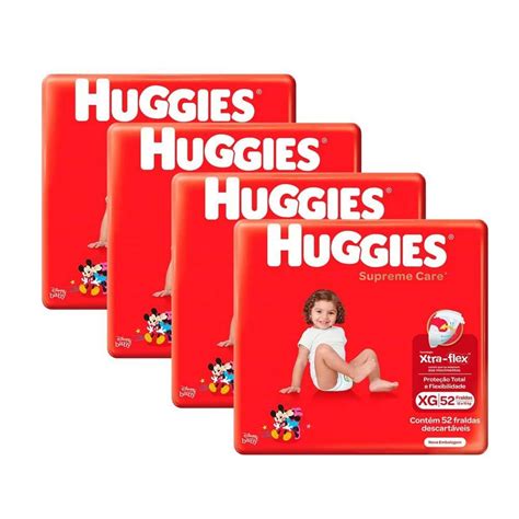 Fralda Huggies Supreme Care Xxg Kit Unidades Casas Bahia