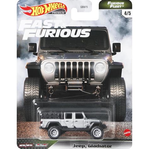 Mattel Hot Wheels Fast And Furious Vehicles Jeep Gladiator Gbw