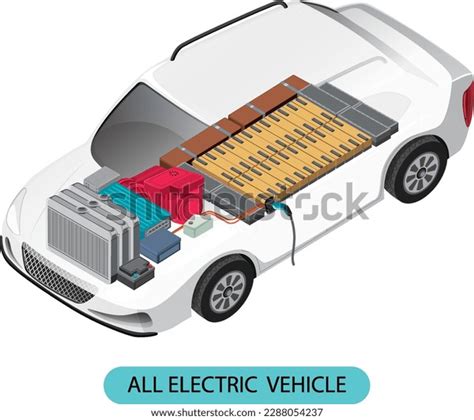 All Electric Vehicle Engine Parts Diagram Stock Vector (Royalty Free ...