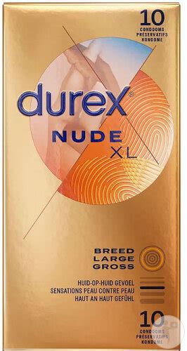 Durex Nude Préservatifs Sensation Peau Contre Peau XL 10 Pièces Newpharma
