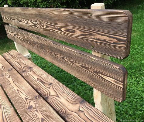 Скамейка для сада, дачи, беседки со спинкой из дерева в интернет ...