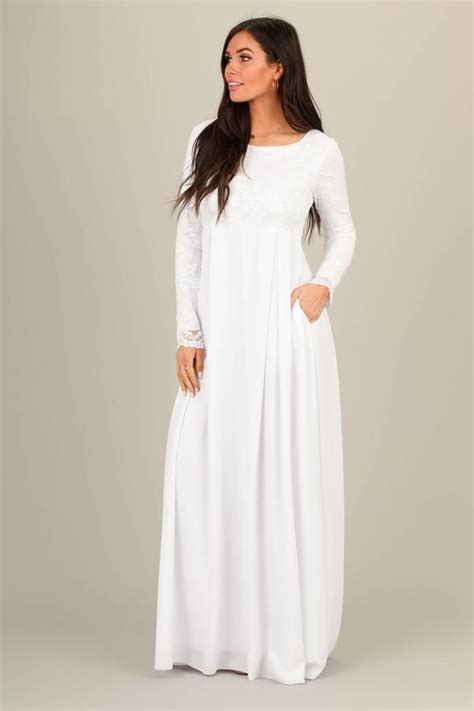 Shop Beautiful Comfortable And Affordable Lds Temple Dresses At