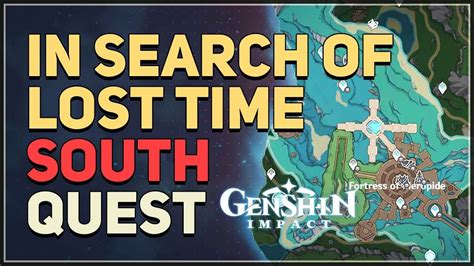 In Search Of Lost Time South Genshin Impact Youtube