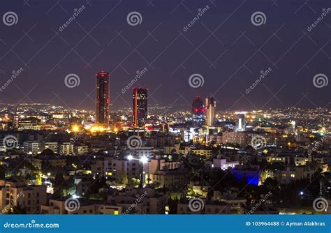 Abdali Area The New Downtown Of Amman - Amman Skyline Stock Image ...