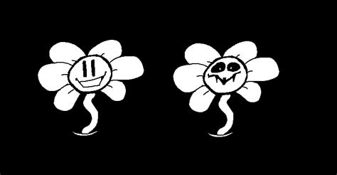 Tried To Draw The Canon Flowey Design Rundertale