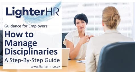 How To Conduct A Disciplinary Hearing Lighterhr