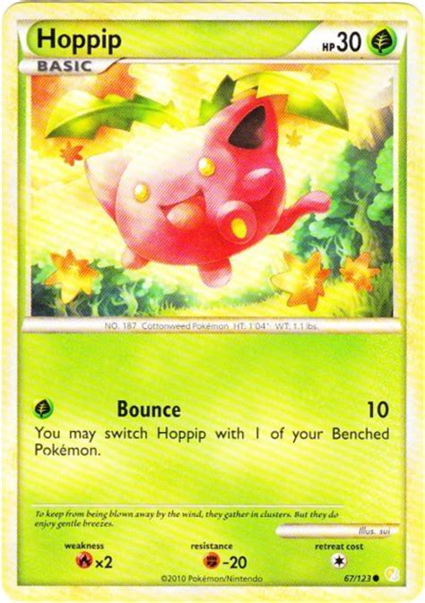 Serebii Net Pok Mon Card Database Heartgold Soulsilver Hoppip