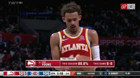 Wild Ending Atlanta Hawks Vs La Clippers Game Highlights Last