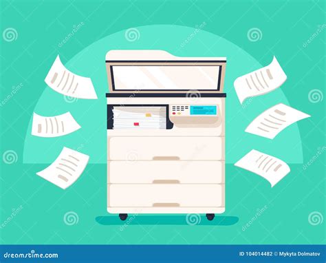 Copier Cartoon Cartoons Illustrations And Vector Stock Images 107