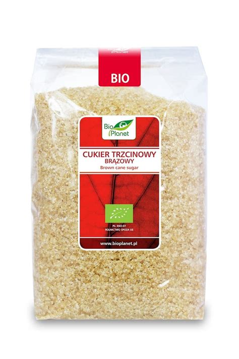 BIO PLANET Cukier trzcinowy brązowy BIO 1kg 11BIPBIPCU 9184752