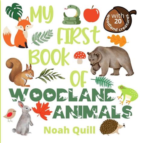 My First Book Of Woodland Animals Colorful Picture Book Introduction