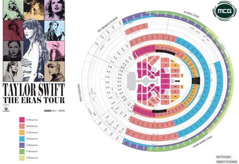 Eras Tour: Australia Updated Seating Map for Melbourne and Sydney : r ...