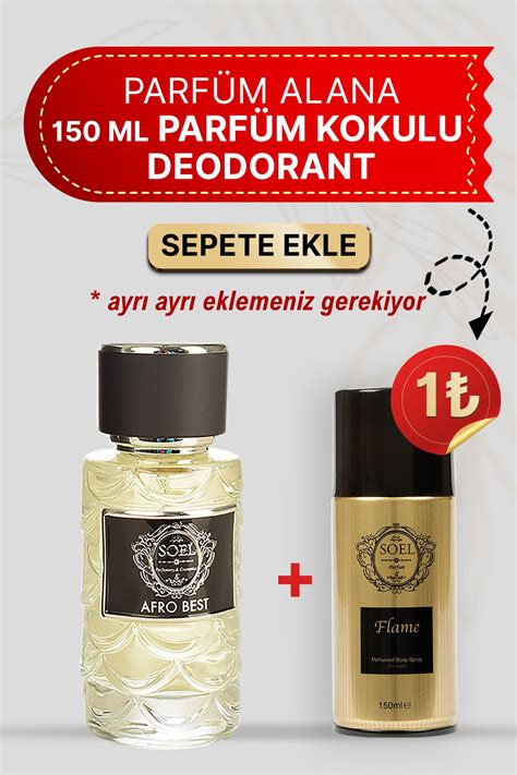 Soel Parf M Afro Best Unisex Ml Edp Afrodizyak Etkili Fiyat