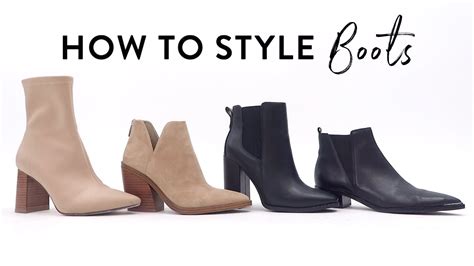 How To Style Boots Booties What To Wear With Different Types Of