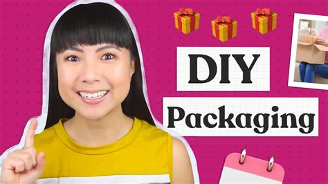 DIY Packaging Ideas For Handmade Business Cheap YouTube