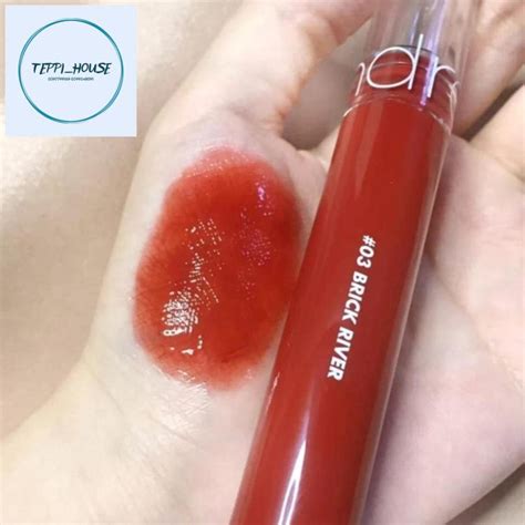 Son Romand Glasting Water Tint 04 Vintage Ocean Màu đỏ Nâu Shopee