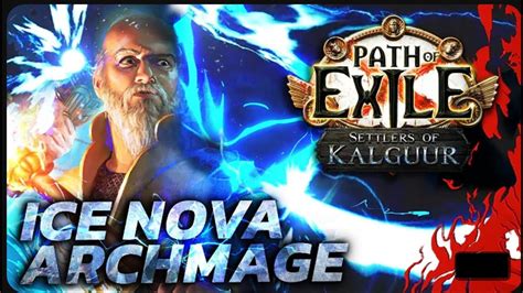 Poe Kitava S Ice Nova Of Frostbolts Archmage Hierophant Full