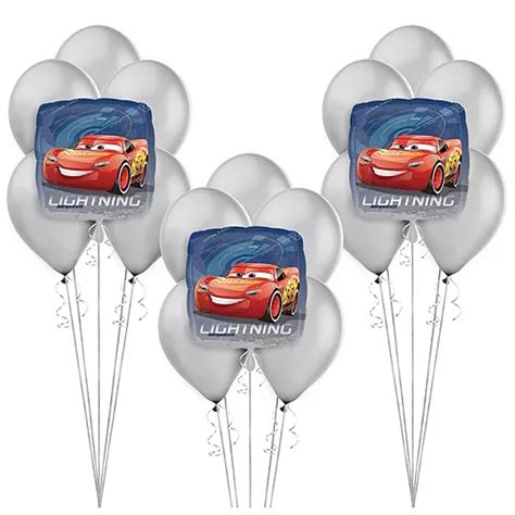 Lightning Mcqueen Balloon Bunches