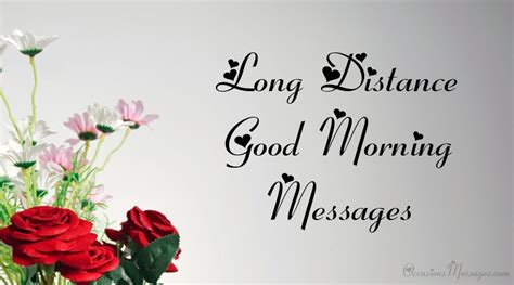 Best 40+ Long Distance Good Morning Messages