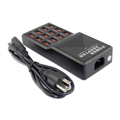 2000 руб. USB зарядное устройство, зарядка, 12 портов, 5V 3.5A, 2.5A, 1 ...