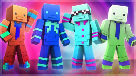 Simple Folk In Suits By The Lucky Petals Minecraft Skin Pack