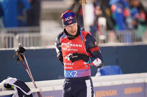 Biathlon Affaire Sturla Holm Lægreid après l incident survenu dans