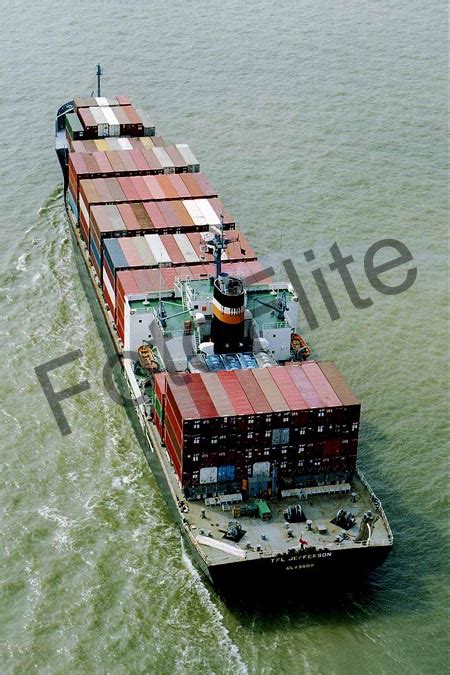 TFL Jefferson Container Ship Ship Photos Fotoflite Ship Image Library