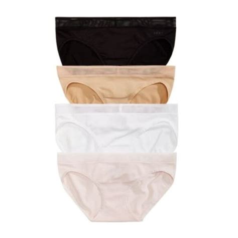 Dkny Intimates Sleepwear Dkny Womens Pack Signature Seamless Bikini Style Dk Size