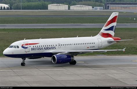 Aircraft Photo Of G EUPO Airbus A319 131 British Airways