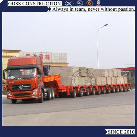 Multi Axles 200 Tons Special Equipment Exacavtor Bulldozer Vehicle