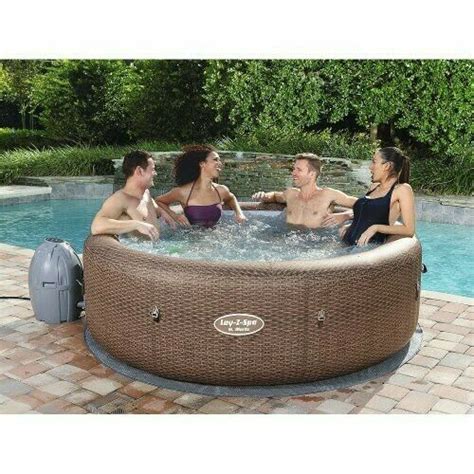 Lay Z Spa St Moritz Airjet 5 Person Hot Tub Brown 2 16m X 71cm 54175 Bnib For Sale From