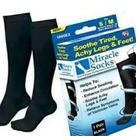 Miracle Socks Soothe Tired Achy Legs And Feet Shopee Philippines