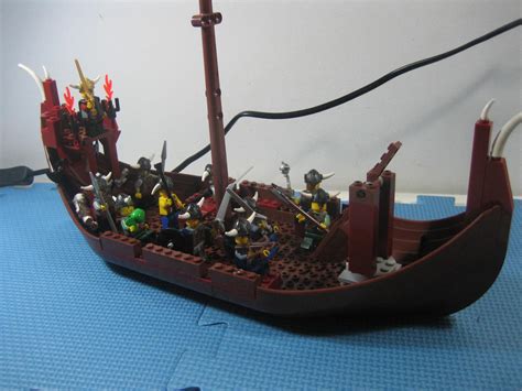 Lego Viking Ship by DeviantArtistMax on DeviantArt