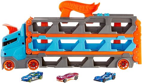 Set De Joaca Hot Whels In Speedway Hauler Mattel