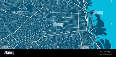 Mappa dettagliata dell area amministrativa della città di Buenos Aires