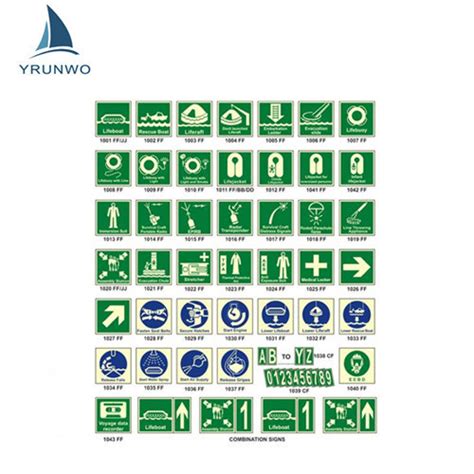 Imo Symbols And Posters Security Protection And Traffic Signs