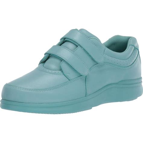 Hush Puppies Womens Power Walker Ii Sneaker Sea Foam Leather Hush