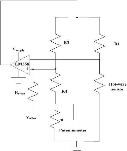 Figure 1 from Design and fabrication of micro hot wire flow sensor using 0 35μm CMOS MEMS