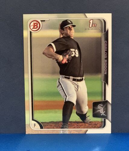 Bowman Prospects Carlos Rodon Bp Rookie Rc Ebay