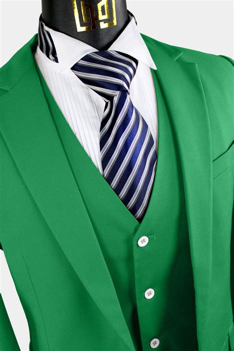 3 Piece Green Suit Gentlemans Guru