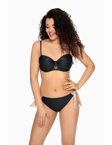 Reggiseno Bikini Costume Da Bagno Taglie Forti Laminato Con Coppe E Ferretto Ava