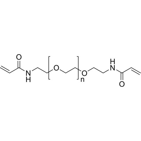 Poly Ethylene Glycol Diacrylamide MW 6000 Biochemical Reagent