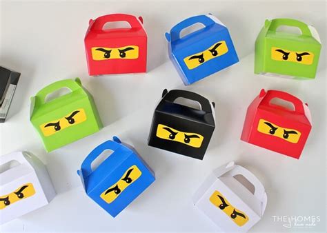 Diy Ninjago Party Decor Henrys 6th Birthday Party The Homes I