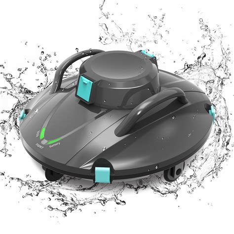 Pool Vacuum Cordless Robot Pool Cleaner Automatic Swimming Pool Cleaner ...